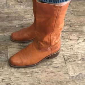 🇺🇸 Vintage Frye Campus Boots Size 9 1/2 D USA